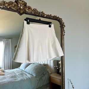 Weworewhat Danielle Bernstein tennis stretch herringbone skort